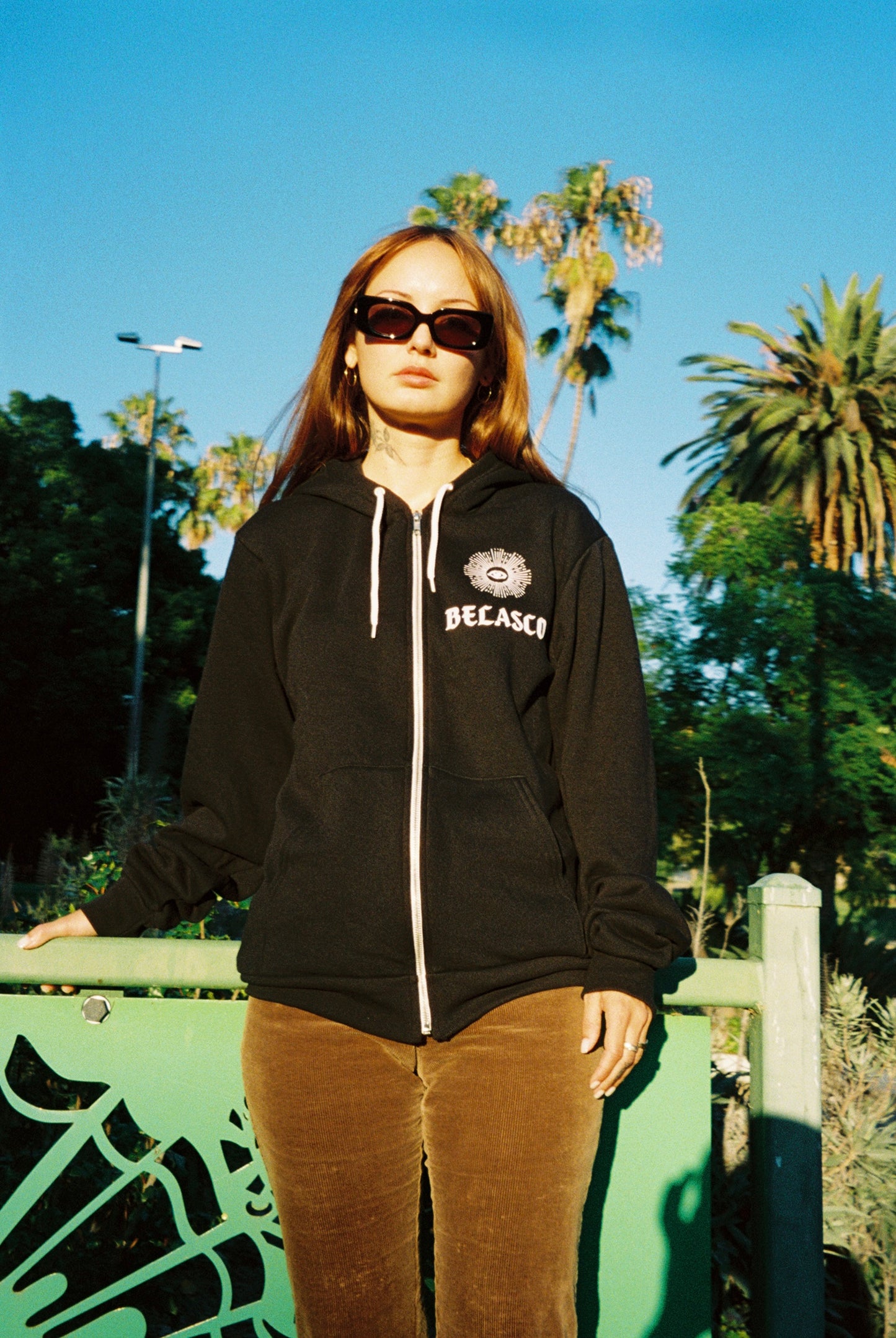 Eye Zip Up Hoodie