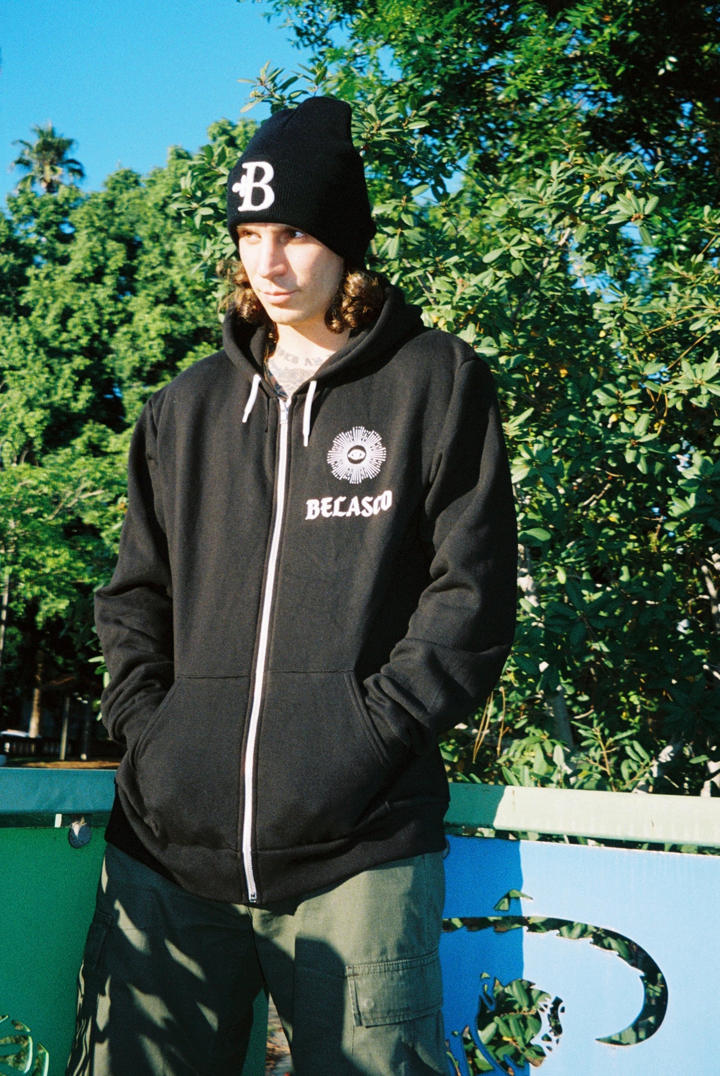 Eye Zip Up Hoodie